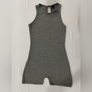 SHEIN Gray Jumpsuit Sleeveless Minimalist Design